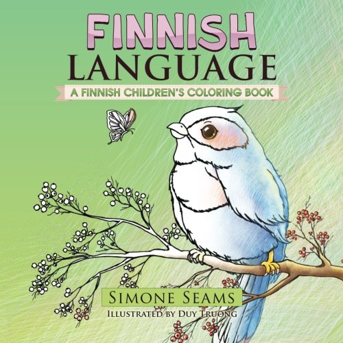 Finnish Language: A Finnish Children's Coloring Book
